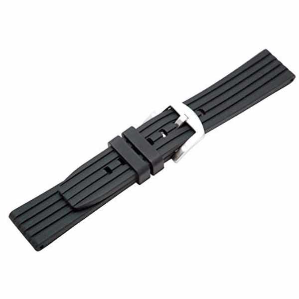 Correa de silicona negro Premium Brenta