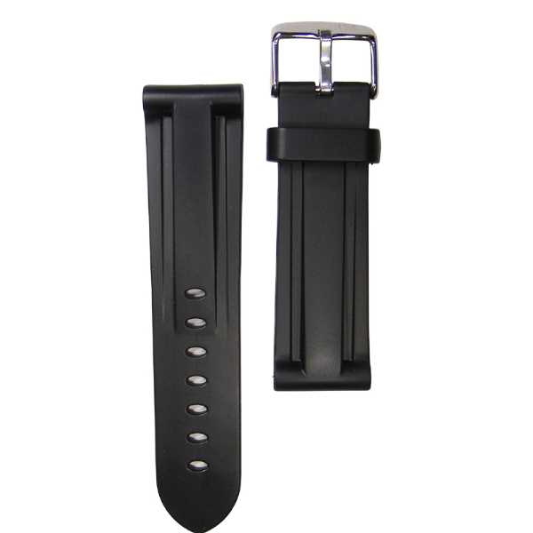 Correa de silicona Premium negro Channels