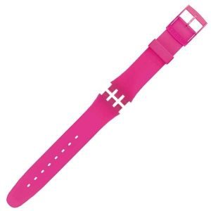 Correa Fucsia Compatible con SWATCH 17 mm