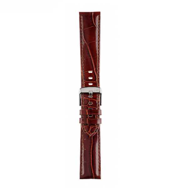 Malla de cuero croco premium suela 22 mm - Imagen 2