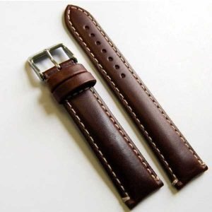 Malla para reloj de becerro marrón