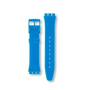 Correa de turquesa Compatible con SWATCH 17 mm