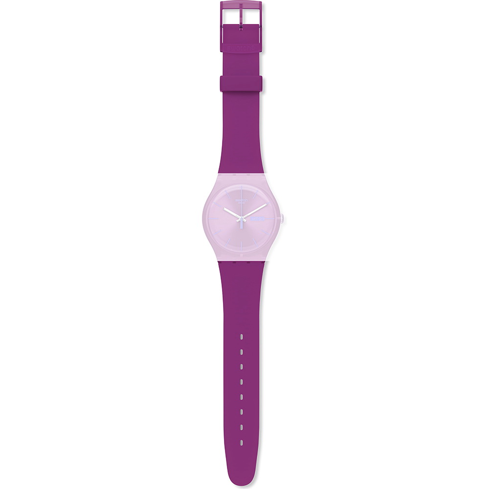 Correa 19 mm Compatible con SWATCH violeta